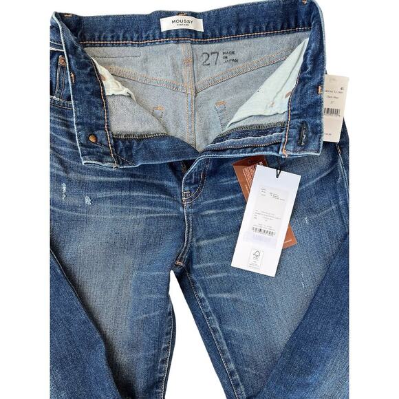 MOUSSY VINTAGE NWT | Rhode High Rise Flared Leg Denim Jeans | size 27 - Picture 5 of 7